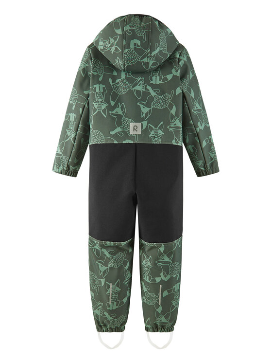 Reima Reima Softshell kombinezon Nurmes 5100007C Zelena Regular Fit