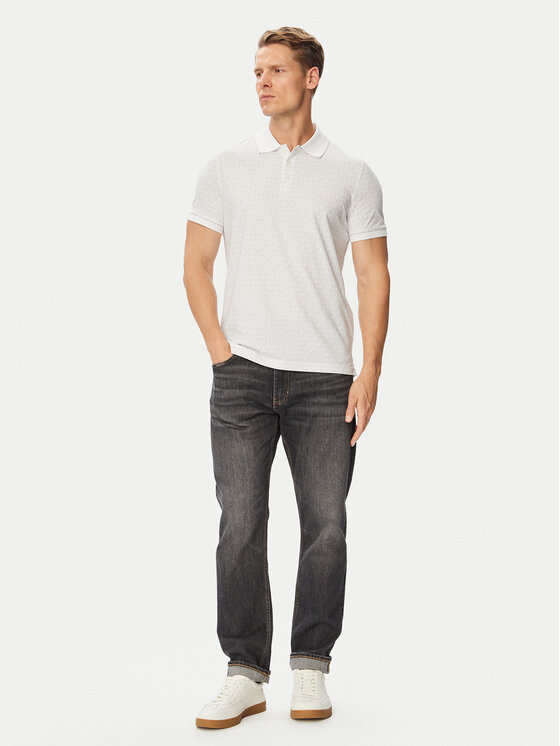 MICHAEL Michael Kors MICHAEL Michael Kors Поло CS650V848T Білий Regular Fit