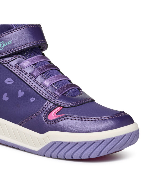 Geox Geox Tenisice J Inek Girl J36ASC 0CENF C8371 M Ljubičasta