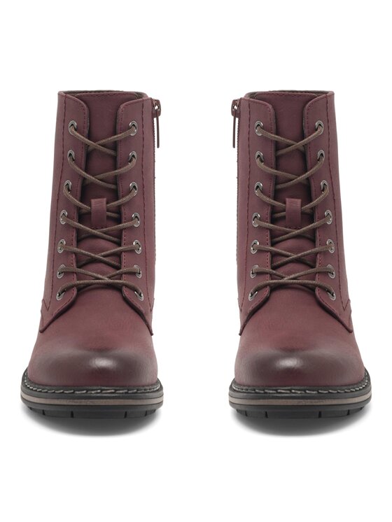 Clara Barson Clara Barson Īsie zābaki KAYLA WS6201-05 Bordo