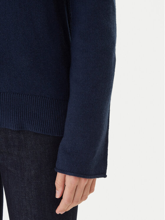 Tommy Hilfiger Tommy Hilfiger Megztinis WW0WW46438 Tamsiai mėlyna Regular Fit