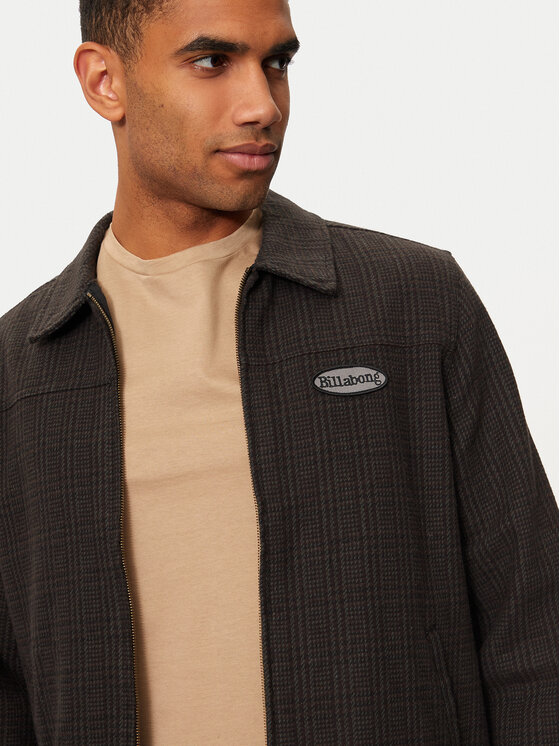 Billabong Billabong Hemdjacke Bad Dog ABYJK00208 Schwarz Regular Fit