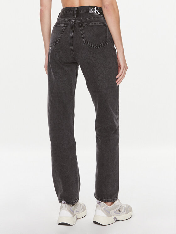 Calvin Klein Jeans Calvin Klein Jeans Džínsy J20J222137 Čierna Straight Fit