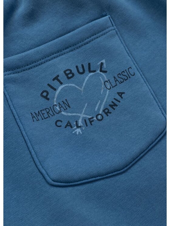 PITBULL PITBULL Szorty MANZANITA HEART Niebieski Regular Fit