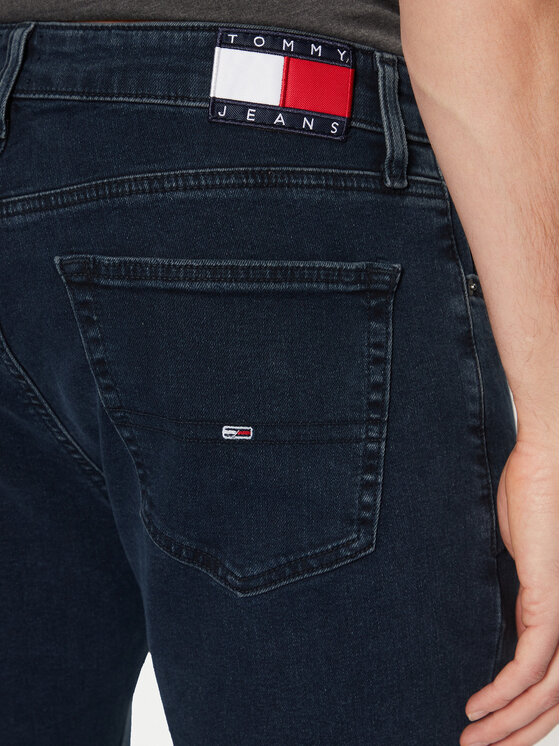 Tommy Jeans Tommy Jeans Jeansy Austin DM0DM21071 Tmavomodrá Slim Fit