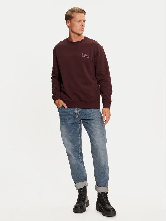 Lee Lee Суитшърт Wobbly 112355744 Розов Regular Fit