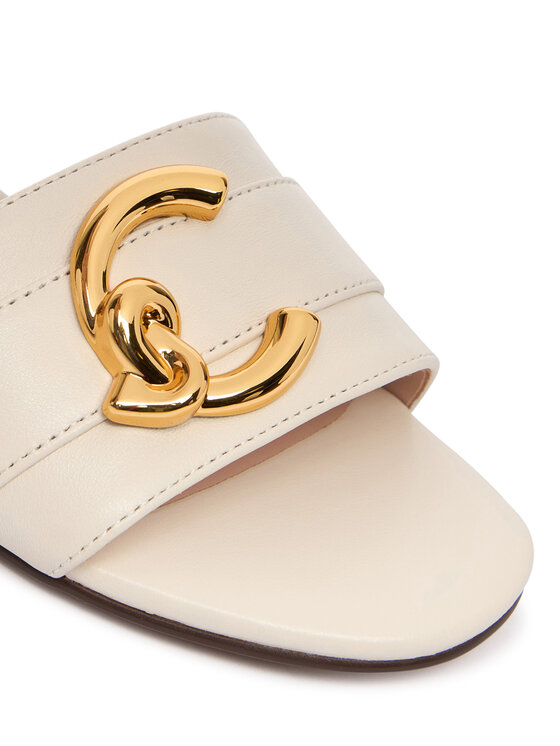 Coccinelle Coccinelle Pantoletten C-Me E4 SB3 17 01 01 Weiß