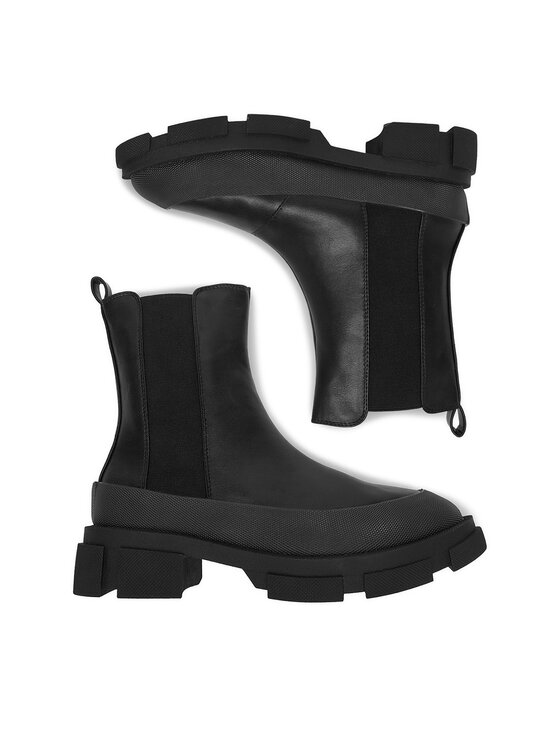 DeeZee DeeZee Čizme 13059-2-BLACK PU Crna