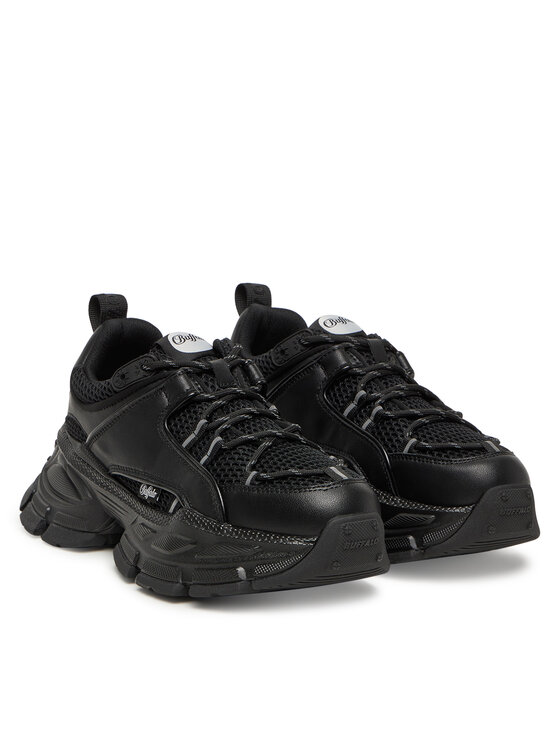 Buffalo Buffalo Sneakersy Saturn Lace 1636350 Černá
