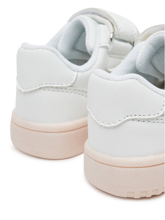 Tommy Hilfiger Tommy Hilfiger Sneakersy Flag Low Cut Velcro Sneaker T1A9-33730-1439 M Biały