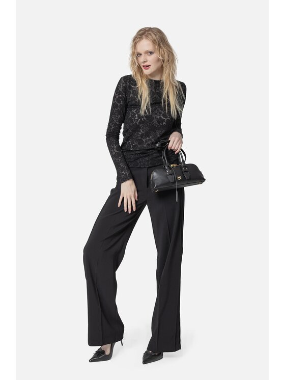 PINKO PINKO Halenka Marinara Černá Regular Fit
