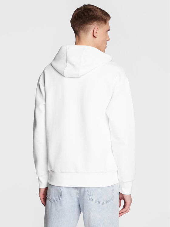 adidas adidas Felpa Future Icons Badge of Sport Hoodie IC3746 Bianco Regular Fit