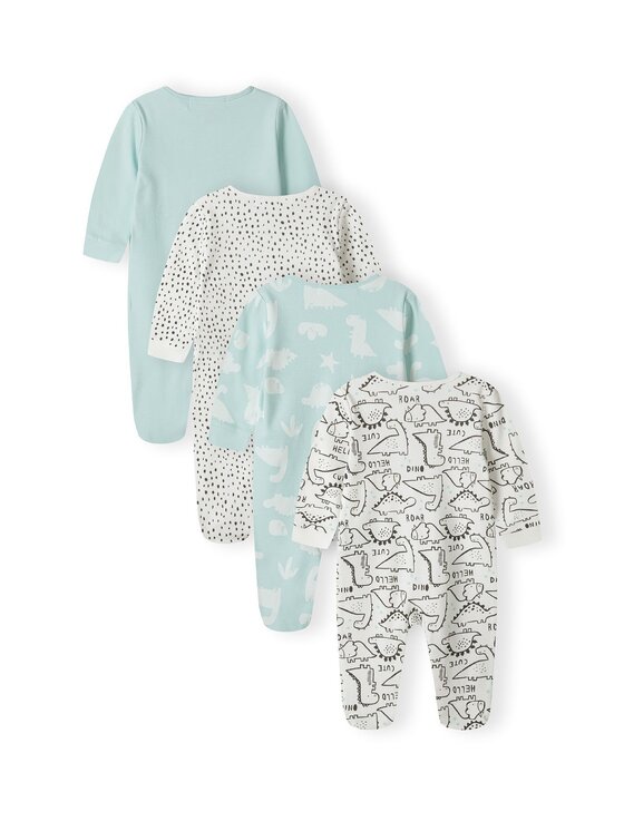 MINOTI MINOTI Pajac 21babypack10 Zielony Regular Fit