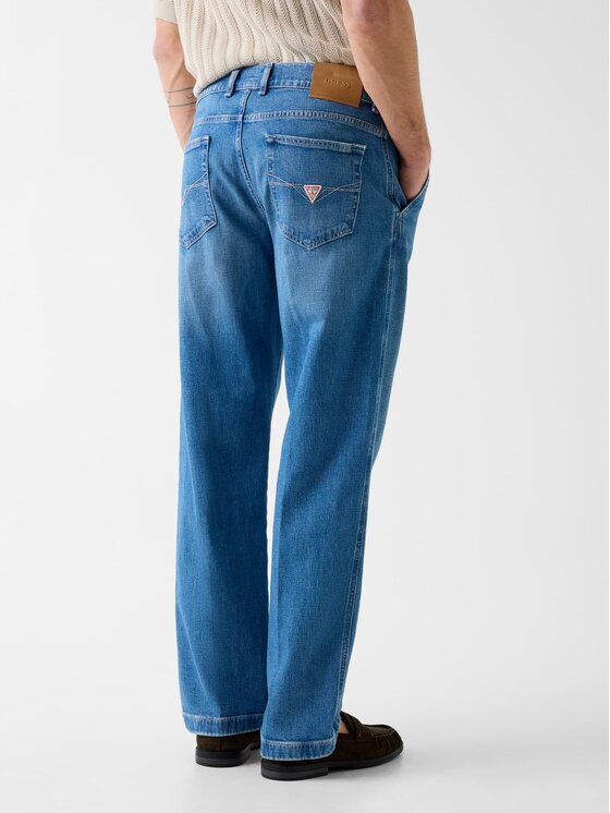 Guess Guess Jeansy 181101 Niebieski Regular Fit