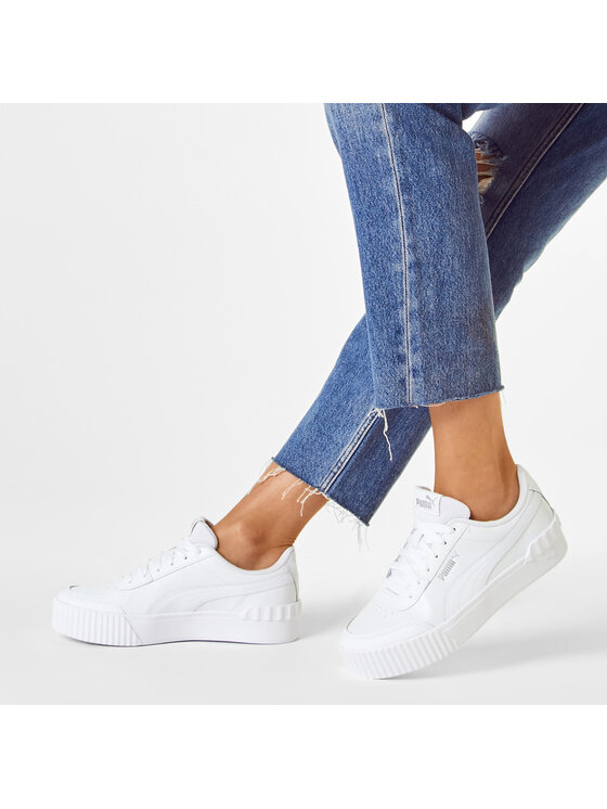 Puma Puma Сникърси Carina Llft Tw 374740 01 Бял