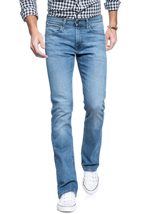 Lee Lee Jeansy TRENTON Niebieski Bootcut Fit