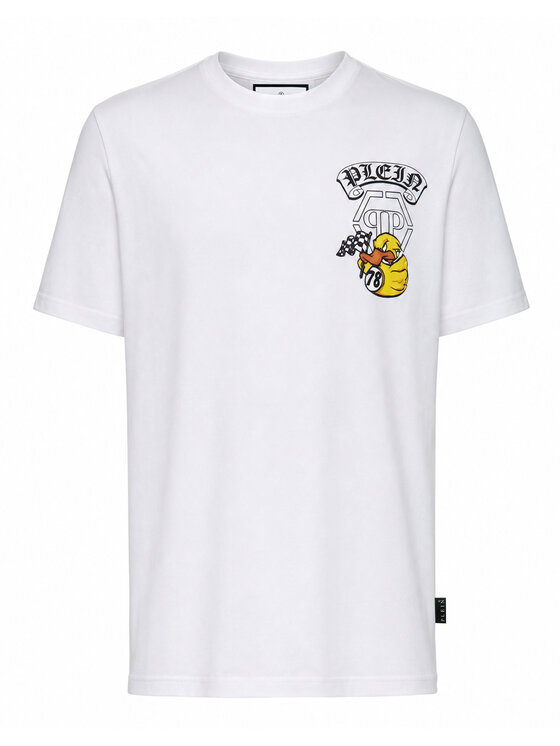 PHILIPP PLEIN PHILIPP PLEIN T-Shirt 31687 Bílá Regular Fit