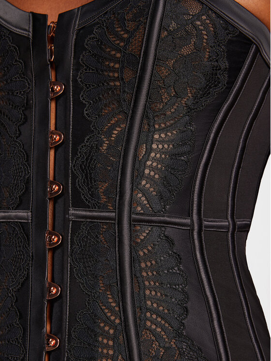 Hunkemöller Hunkemöller Balconette melltartó Akelei Bustier 202600 Fekete