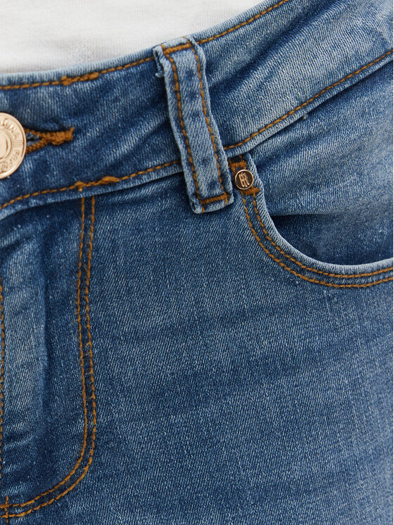 Fracomina Fracomina Jeans hlače FP25SV8000D46002 Modra Slim Fit