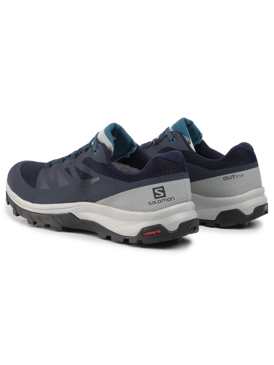 Salomon Salomon Трекінгові черевики Outline Gtx GORE-TEX 407970 29 M0 синій