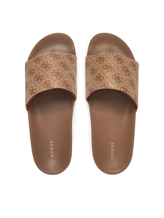 Guess Guess Şlapi FMJTOK ELE19 Bej