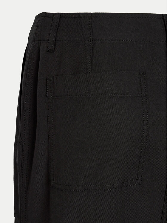 Olsen Olsen Midi sijonas 16001365 Juoda Regular Fit