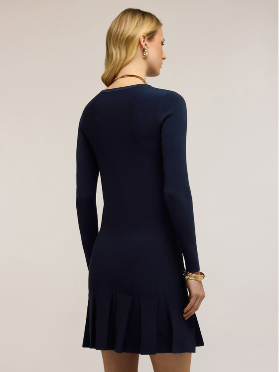 Motivi Motivi Abito da cocktail 7632W001546N034 Blu Flared Fit