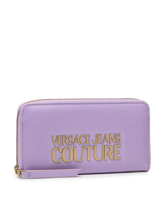 Versace Jeans Couture Didelė Moteriška Piniginė 72VA5PL1 71879 Violetinė
