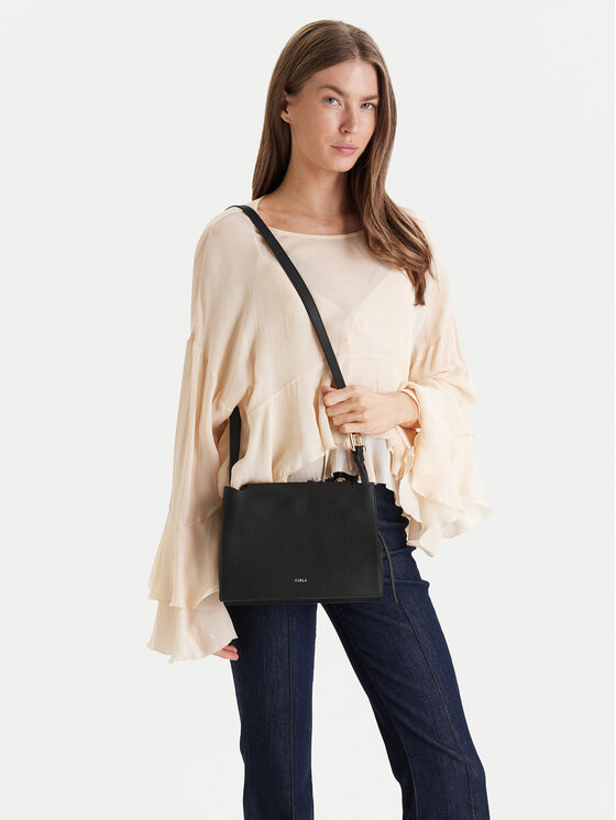 Furla Furla Kabelka Nuvola S Crossbody WB01275-HSF000-O6000 Černá