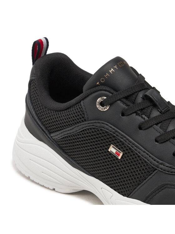 Tommy Hilfiger Tommy Hilfiger Sportcipők Chunky Runner FW0FW07818 Fekete