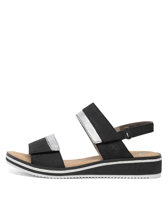 Rieker Rieker Sandalen V36B9-14 Schwarz