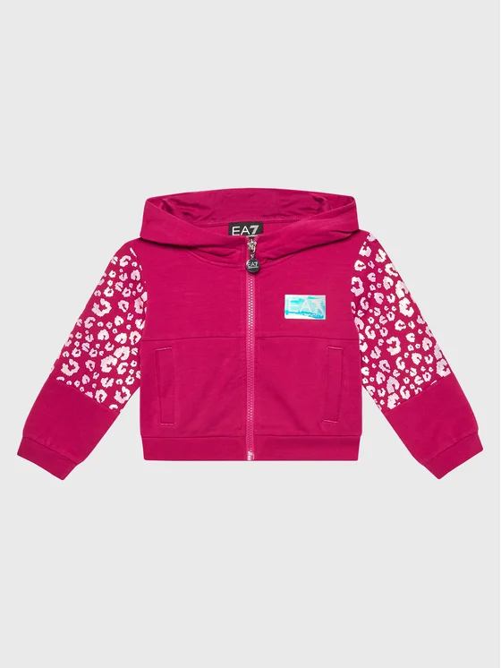 EA7 Emporio Armani Sweatshirt 6LFM05 FJ5FZ 1443 Rosa Regular Fit