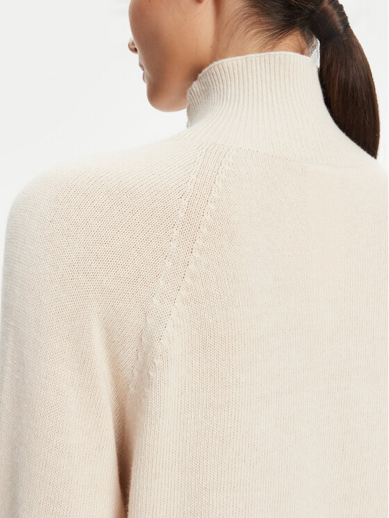 Marella Marella Rollkragenpullover Ismaele 2523366394 Beige Oversize