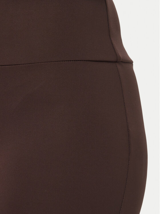 MICHAEL Michael Kors MICHAEL Michael Kors Leggings MF6310XKND Marrone scuro Slim Fit