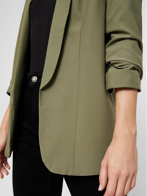 Pieces Pieces Marynarka 17090996 Zielony Regular Fit