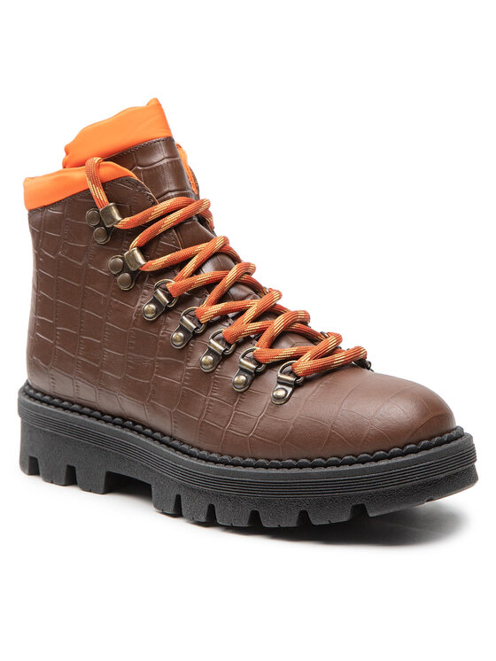 PINKO Pinko Trapery Zenzero Scarpa AI 22-23 BLKS1 1H2134 A07K Brązowy