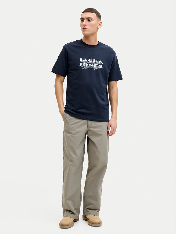 Jack & Jones Jack & Jones T-Shirt Fusion 12289880 Niebieski Regular Fit