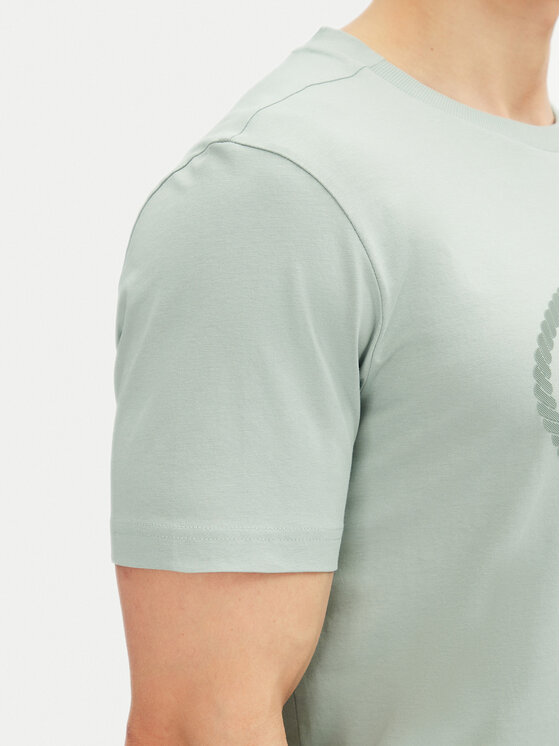 BOSS BOSS T-krekls 50537825 Zaļš Regular Fit
