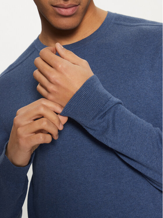 Selected Homme Selected Homme Sweter 16074682 Granatowy Regular Fit