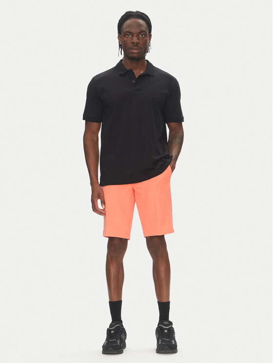 BOSS BOSS Kratke hlače iz tkanine S_Commuter_10.5 inch 50540337 Rdeča Slim Fit
