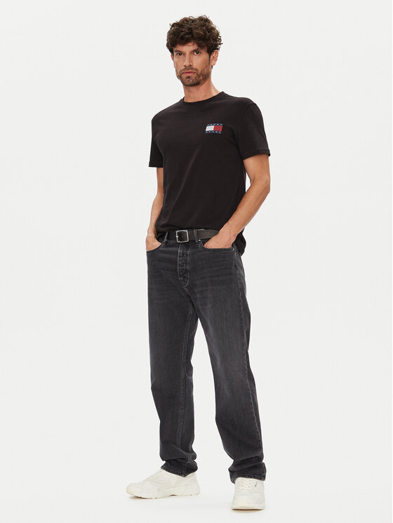 Tommy Jeans Tommy Jeans 2er-Set T-Shirts Ess Flag DM0DM22143 Bunt Slim Fit