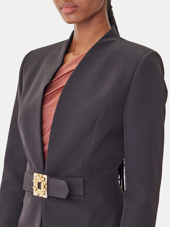 Rinascimento Rinascimento Сако CFC0126208003 Черен Slim Fit