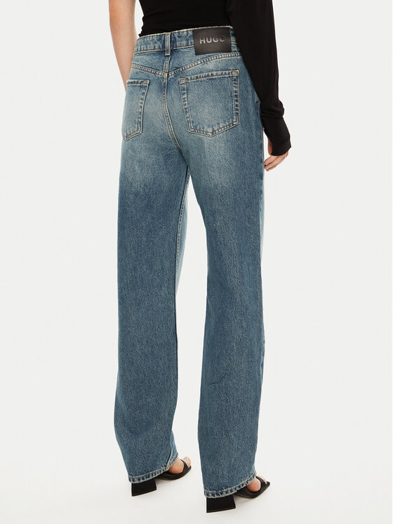 HUGO HUGO Дънки Gilissi 50530319 Син Straight Fit