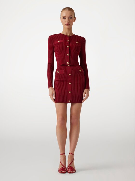 Marciano Guess Marciano Guess Spódnica 176727 Czerwony Classic Fit
