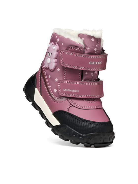Geox Geox Cizme de zăpadă B Trekkyup Girl B Abx B666MA 054FU C8007 M Roz