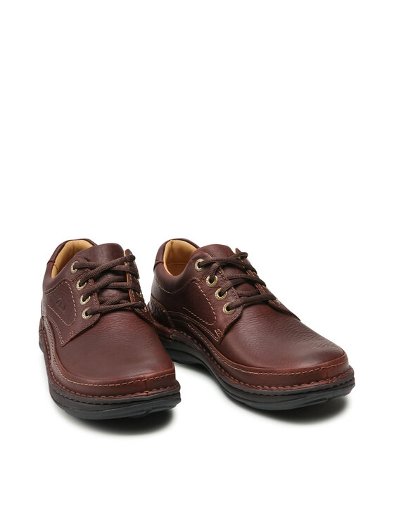 Clarks Clarks Nizki čevlji Nature Three 203390057 Rjava
