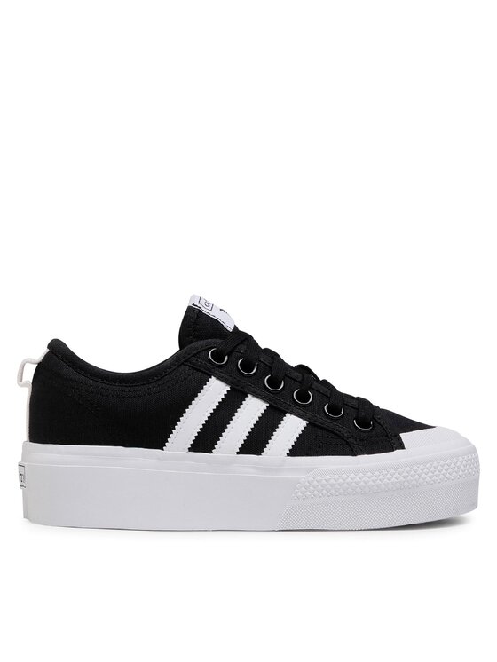 adidas adidas Sneakersy Nizza Platform W FV5321 Černá