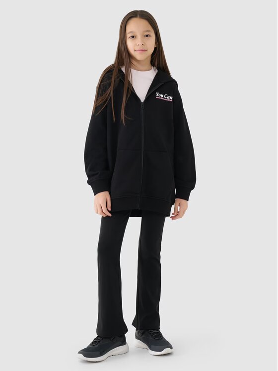 4F 4F Felpa 4FJRSS25TSWSF2057-20S Nero Oversize