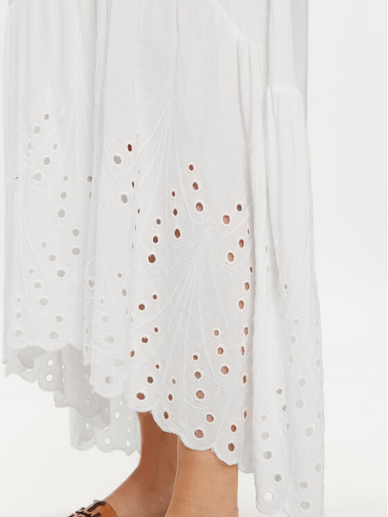 Maaji Maaji Sukienka codzienna 2123CLD003 Biały Regular Fit