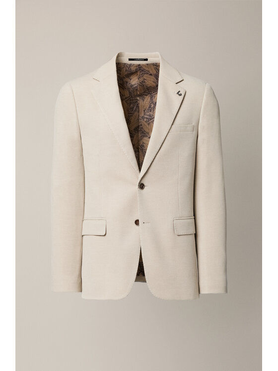 Lancerto Lancerto Marynarka Malcesine MA131126000009 Beżowy Regular Fit